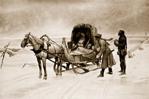 Tod von Sten Sture am Mälarsee, 1520 von Carl Gustaf Hellqvist
