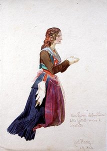 Eine dalmatinische Dame der 