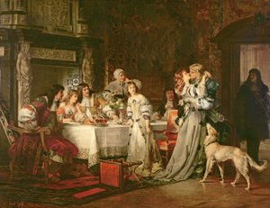 Die Rückkehr, 1870 von Carl Heinrich Hoff