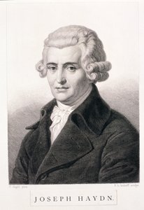 Joseph Haydn (1732-1809), graviert von F.A. Andorff