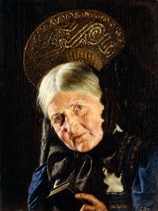 Eine Frau mit einem Buch