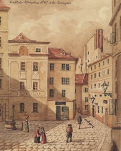 Das Knaffelsche Stiftungshaus in der Jacobergasse Nr. 807 in Wien von Carl L. Wiesböck