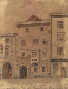 Haus, in dem Mozart starb, in der Rauhensteingasse in Wien