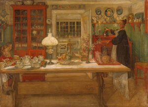 Vorbereitung auf ein Spiel, 1901