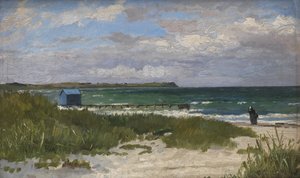 Küstenlandschaft. Hornbæk von Carl Locher
