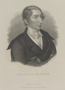 Carl Maria von Weber 1786-1826, ca. 1840 von Carl Mayer
