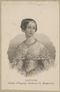Maria Ludwika Ferdynanda Hiszpańska – Infantin von Spanien und Herzogin von Montpensier von Carl Mayer