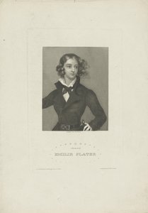Porträt von Emilia Plater 1806-1831, ca. 1834