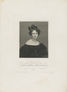 Porträt der Opernsängerin Wilhelmine Schröder-Devrient 1804-1860, um 1840 von Carl Mayer