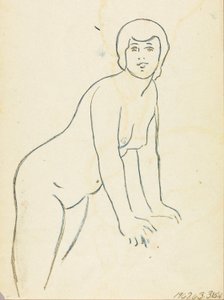 Weiblicher Akt von Carl Newman