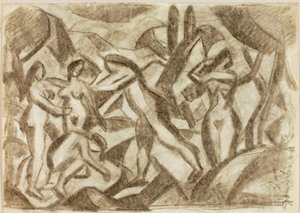 Gruppe von Nackten von Carl Newman