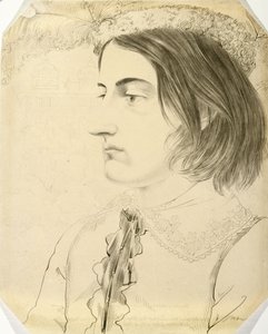 Ludwig Simon, Theologiestudent, 1816