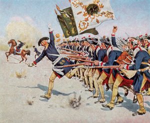 Die Schlacht von Mollwitz von Carl Rochling