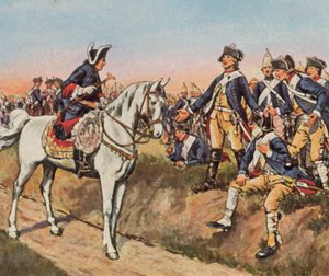 Der Morgen nach dem Angriff bei Hochkirch von Carl Rochling