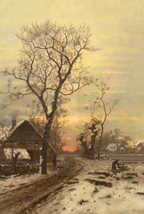 Heimkehr in einer Winternacht