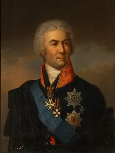 Porträt von Graf Pyotr Zavadovsky, 1849