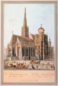 Die Metropolitankirche zum Heil. Stephan in Wien von Carl Schütz