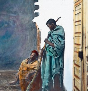 Marokko, zwei Männer aus Fès, um 1910