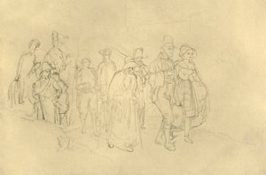 Eingebrachte Zigeuner, Mitte - spätes 19. Jahrhundert, ca. 1924