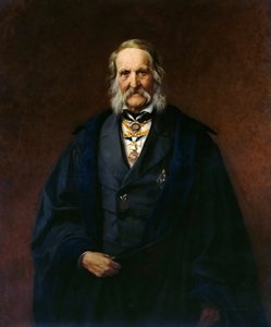 Porträt des Physikers Franz Ernst Neumann 1798-1895, 1886