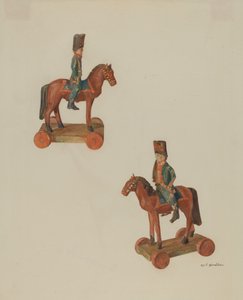 Pa. Deutscher Spielzeugsoldat von Carl Strehlau