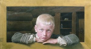Setesdal-Junge von Carl Sundt Hansen