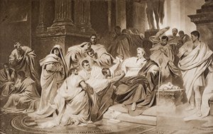 Der Mord an Caesar, Illustration aus 