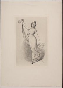 Tanzendes Mädchen von Carl Thomsen