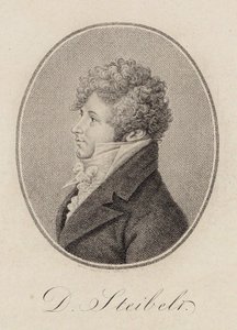 Porträt des Pianisten und Komponisten Daniel Steibelt, 1809