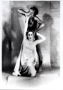 Martha Graham (1894-1991) und Bertram Ross (1920-2003) in 