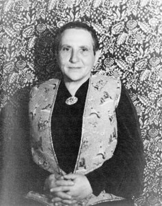 Porträt von Gertrude Stein (1874-1946)