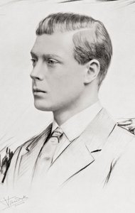 Prinz Edward, zukünftiger Edward VIII., später Herzog von Windsor von Carl Vandyk