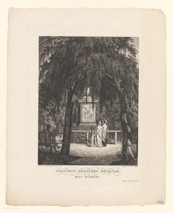 Denkmal für Salomon Gessner bei Zürich von Carl Wilhelm Kolbe (I)