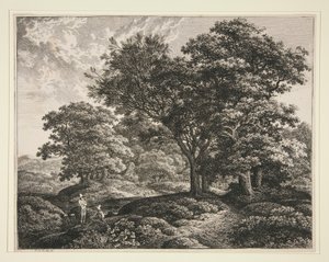 Landschaft von Carl Wilhelm Kolbe the elder
