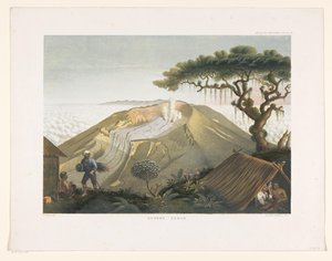 Vulkan Gede in West-Java von Carl Wilhelm Mieling (possibly)