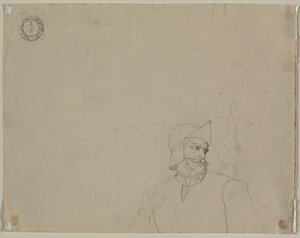 Soldat in einer Landschaft, zweites Viertel des 19. Jahrhunderts von Carl Wilhelm Tischbein