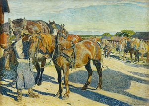 Im Stallhof; På Stallbacken