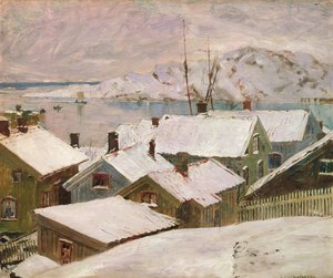 Fiskebackskil im Winter, 1899