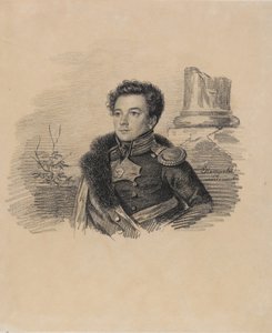 Porträt von A.P. Butovsky, zwischen 1817 und 1826