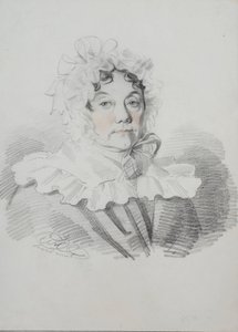 Porträt von Maria Iwanowna Rimska-Korsakowa, geb. Naumowa 1764-1832, 1820er Jahre