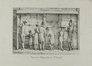 Delpechs Druckerei von Carle Vernet