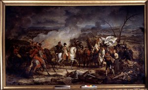 Napoleon I. während der Schlacht von Austerlitz am 2.12.1805