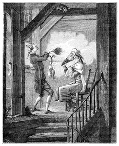 Die Toilette des Gerichtsschreibers, 1885