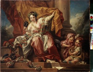 Allegorie der Komödie von Carle van Loo