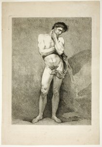 Figur, aus Sechs Figuren Académiques
