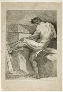 Figur, aus Sechs Figuren Académiques