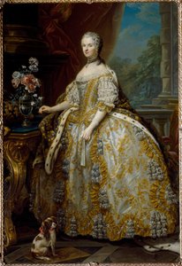 Porträt von Maria Leszczyńska, Königin von Frankreich von Carle van Loo