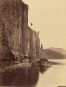 Kap Horn, Columbia River, Oregon, 1867