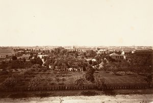Oakland, von der Militärakademie, 1864, gedruckt ca. 1876 von Carleton Emmons Watkins