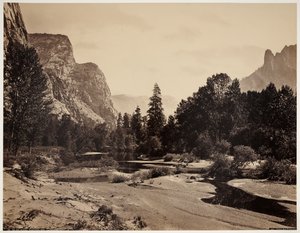 Das Yosemite-Tal vom Fuß des El Capitan